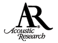 AR（acoustic research）品牌logo