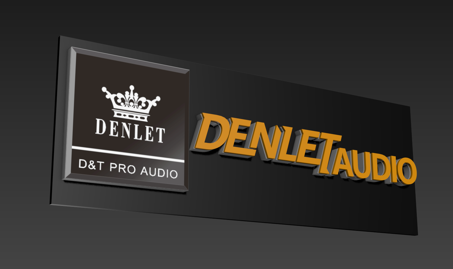 DENLET AUDIO（丹萊特）品牌logo