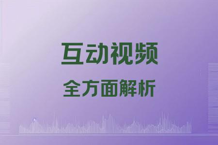 互動(dòng)視頻全面解析