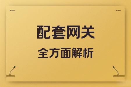 配套網(wǎng)關(guān)全面解析