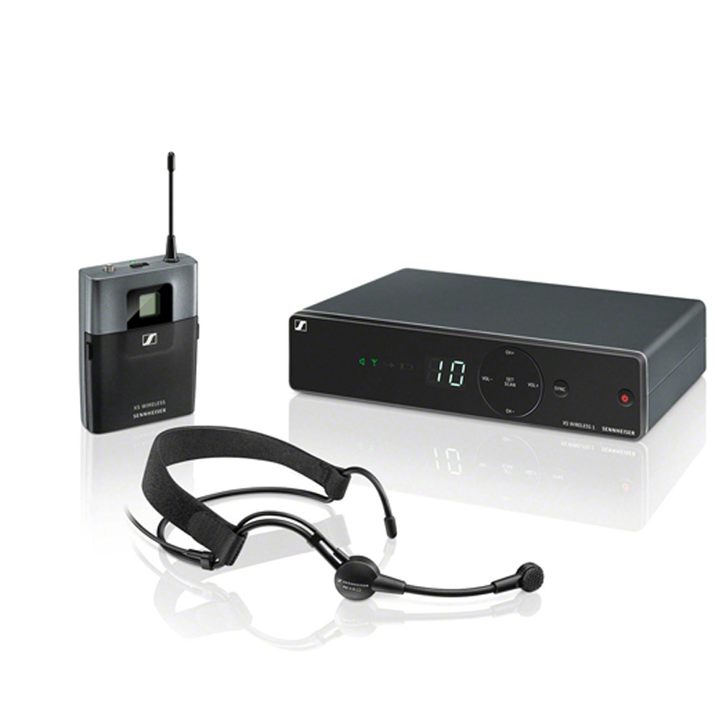 德国SENNHEISER/森海塞尔 XSW1-EM3 无线头戴话筒 一托一无线头戴话筒 舞台头戴话筒产品图片