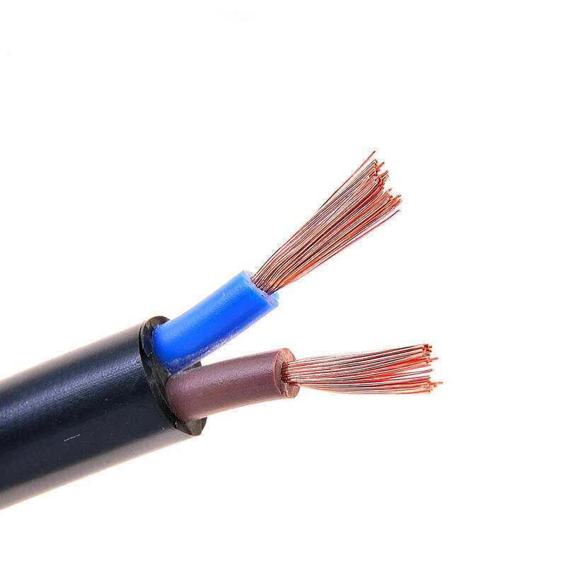 時(shí)代線纜 黑護(hù)套RVV 2*4.0mm&sup2;電源線 護(hù)套軟線 廠標(biāo)100米/圈 產(chǎn)品圖