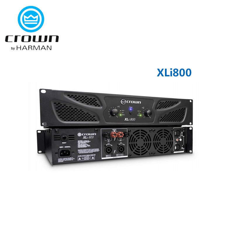 CRIWN（皇冠）XLI800功放、后级功放、舞台功放、会议功放产品图