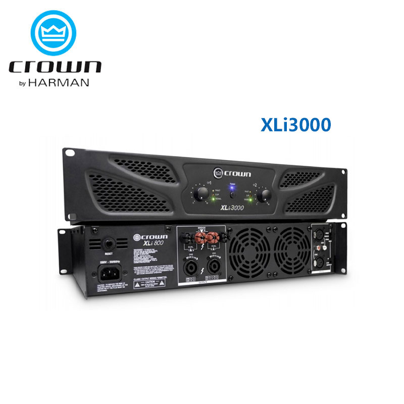 CRIWN（皇冠）XLI3000功放、后级功放、舞台功放、会议功放产品图