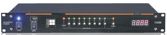迪特声DT-AUDIO 8路电源时序器 AC-1028B产品图片