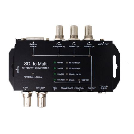 SDI to Multi高清转换器SDI转HDMI DVI CVBS 分量 AV产品图片