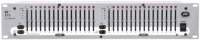 美国PEAVEY QF 215EQ均衡器适用于舞台 录音棚 会议等场合产品图片