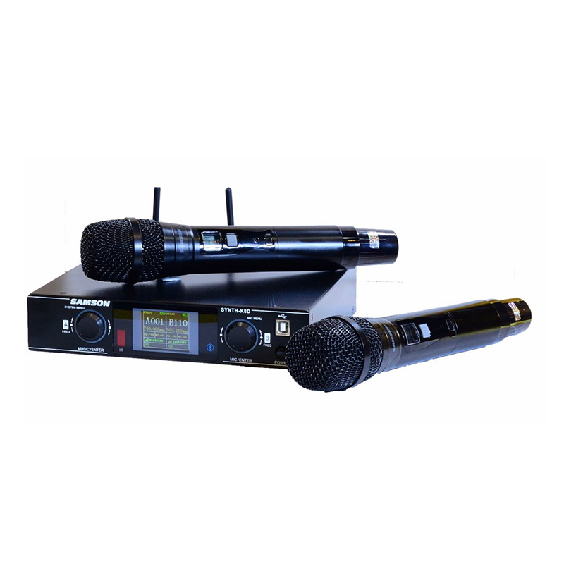 SAMSON山逊SYNTH-K8/K8D前置效果器无线双收双发麦克风产品图片