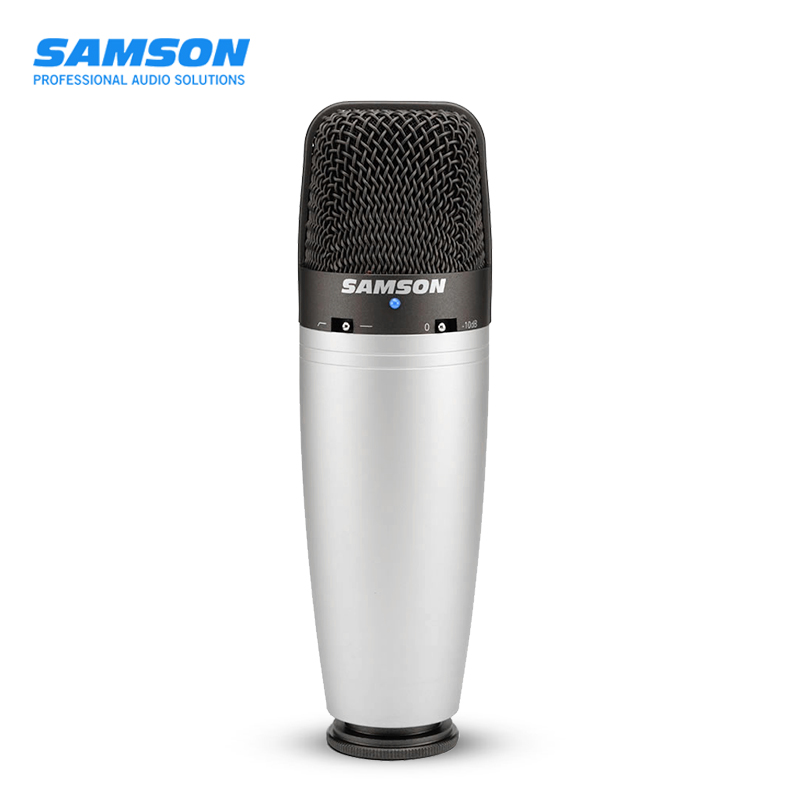 SAMSON山逊C03 USB录音电容话筒多指向大振膜麦克风产品图片