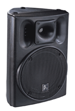 Beta Three U10音箱适用于对音质和声压要求高的场所，如酒吧、 乐队、影视厅、KTV、会议室等产品图