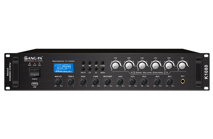 ANG-PA K1240 六分区独立音量控制功能产品图片
