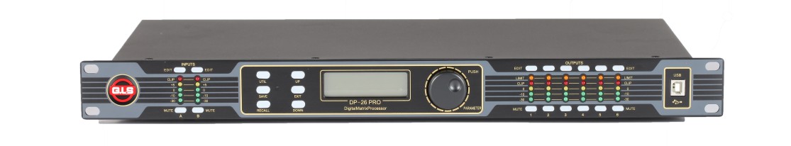 DP-26PRO 数字音频处理器产品图