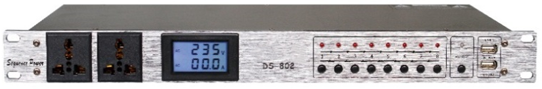 IARS(艾瑞斯）DS-802专业8路电源开关时序器可USB联机产品图片