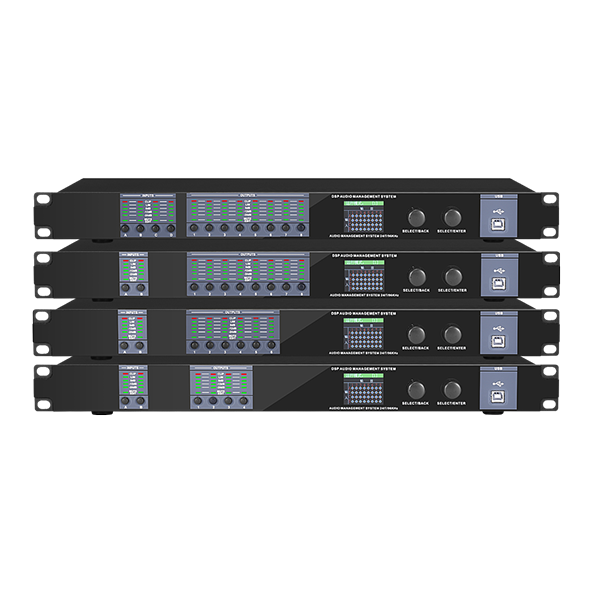 美音聲光 MP-DM48 四進八出音頻綜合處理器 | 高精度DSP數字信號處理器產品圖片