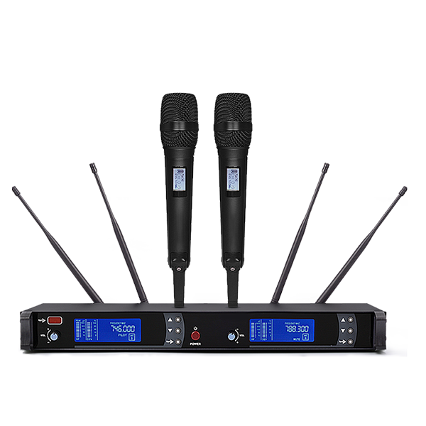 美音聲光 SH4000-9000 無線手持話筒 香檳金/黑色 U段舞臺演出會議麥克風產品圖片