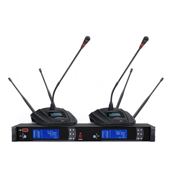 美音聲光 SH4000-GN 無(wú)線會(huì)議鵝頸話筒 U段長(zhǎng)桿麥克風(fēng) 演講主持發(fā)言系統(tǒng)產(chǎn)品圖