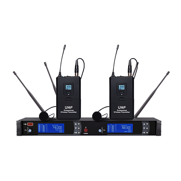 美音聲光 SH4000-LP 無線腰包領夾麥克風 專業U段胸麥 舞臺演出會議教學擴聲系統產品圖片