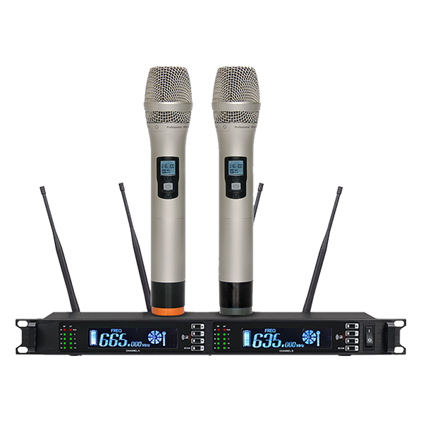 美音聲光 G3系列U段無(wú)線手持話筒 四色可選（香檳金/磨砂黑/玫瑰金/鋁銀色）產(chǎn)品圖片