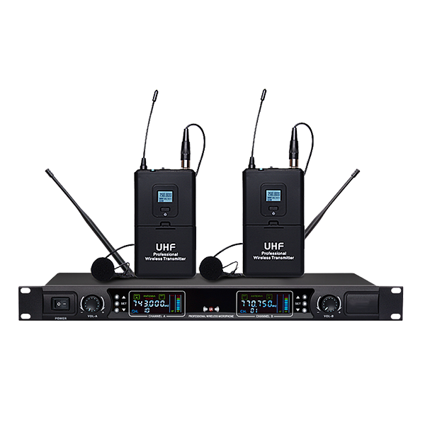 美音聲光 A890-BL 無線腰包領夾話筒 U段會議教學演講麥克風產品圖