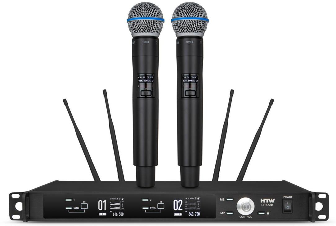 一拖二手持話筒 產品圖