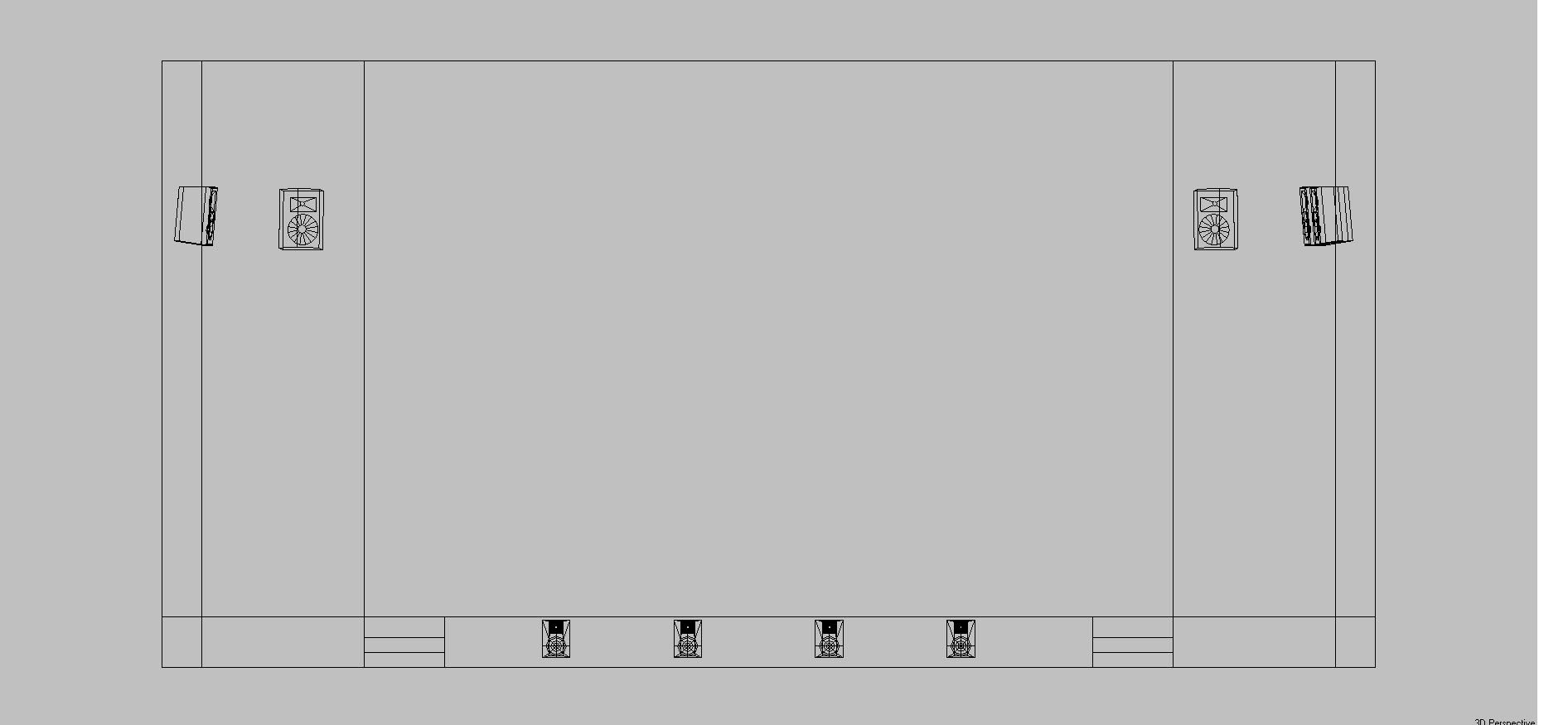 音響布局及聲場(chǎng)模擬圖3