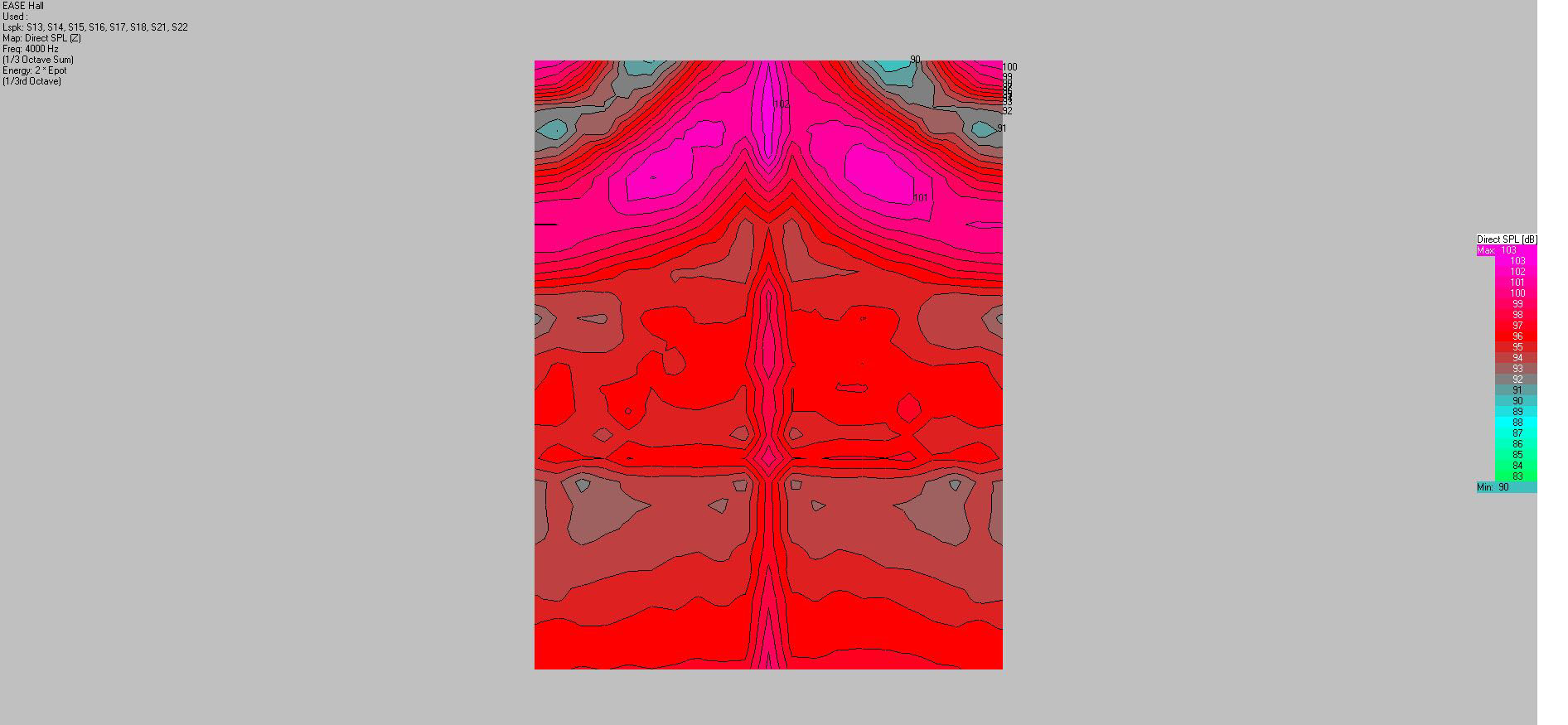 音響布局及聲場(chǎng)模擬圖24