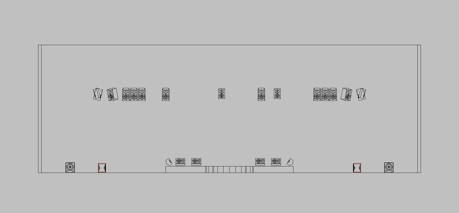 音響布局及聲場模擬圖3