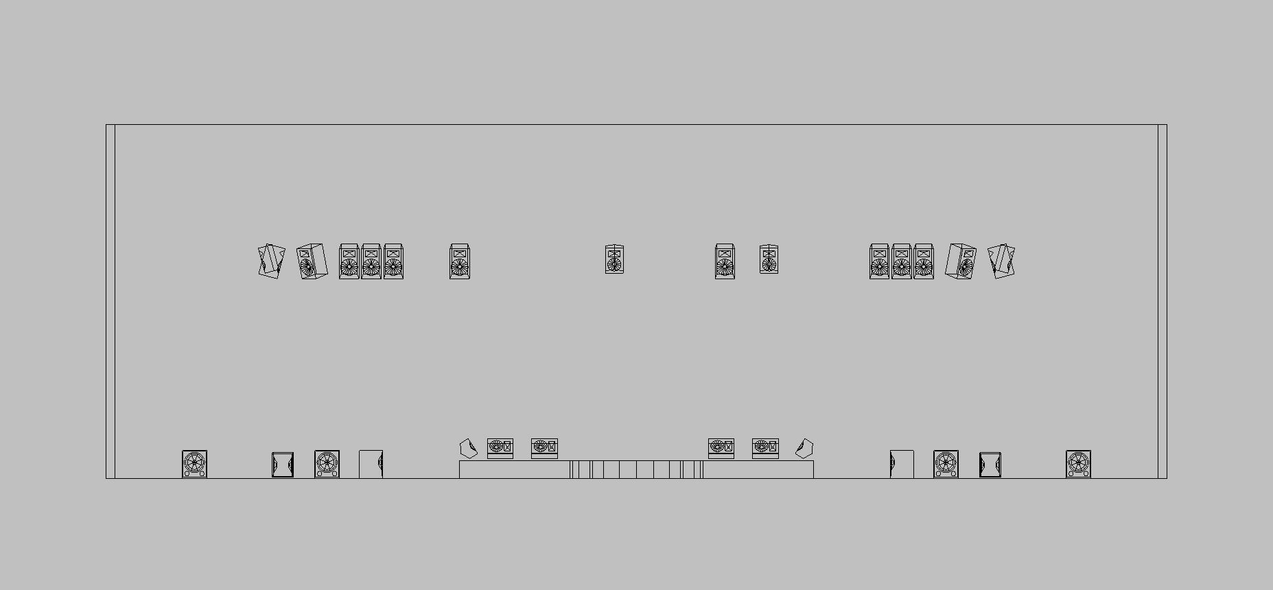 音響布局及聲場(chǎng)模擬圖3