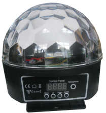 产品名称光影LED迷你水晶么球G-L960C产品详情G-L960C产品参数图
