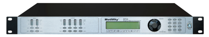 產品名稱MOTIVITY（動力）DP24 專業音響 音頻綜合處理器產品詳情DP24產品參數圖
